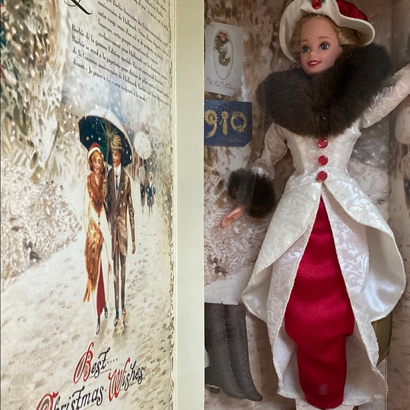 1995 HALLMARK Holiday Memories Barbie Doll Special Edition - Picture 3 of 16